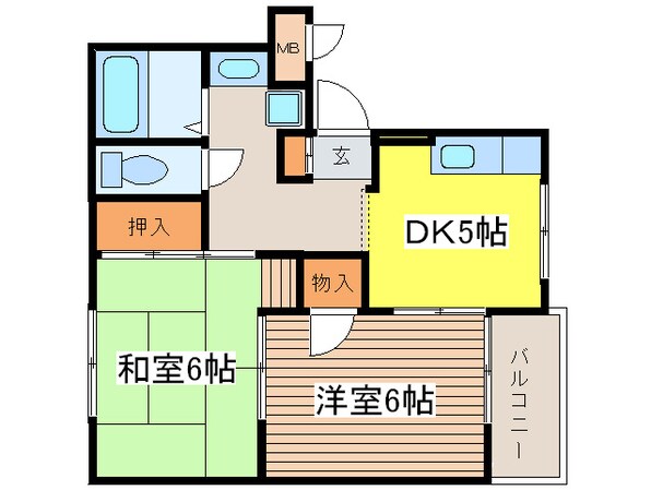 プレミ－ル三鷹の物件間取画像